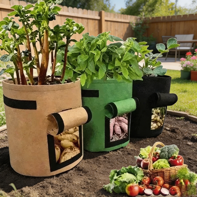 Agriculture Vertical Farming - Greenhouse Vertical Grow Bags Nonwoven Fabric