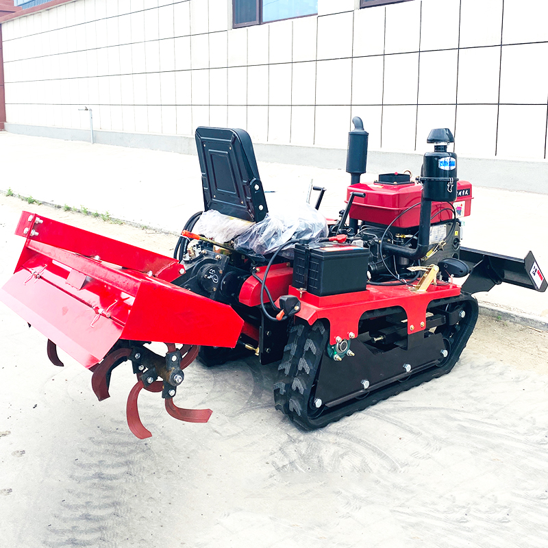 Farming Agriculture Machine - Customized New Multi-Functional Crawler Rotary Tiller