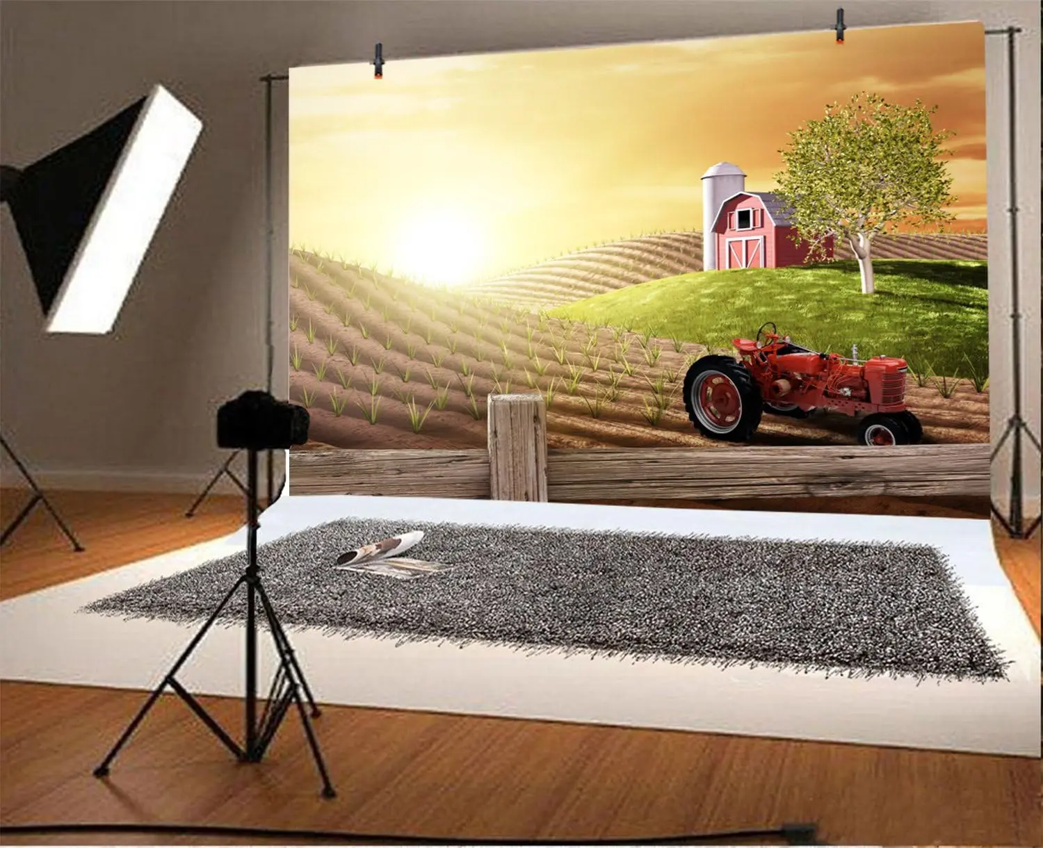 Morning Busy Farm Fresh Sunris - Agriculture Farming Background のレビューと価格