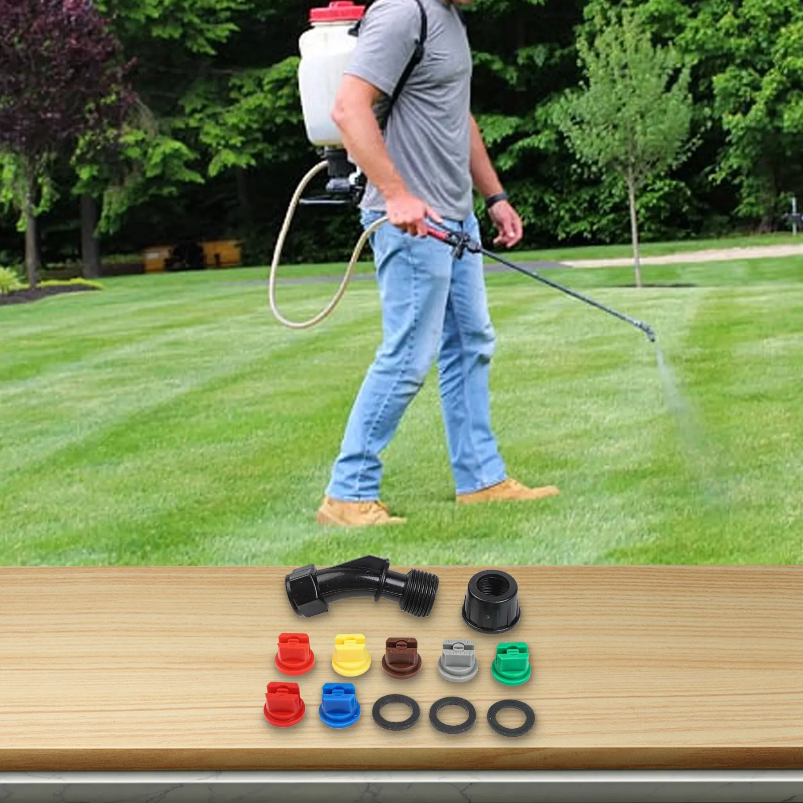 110 Degree Wide Angle Fan Nozz - Crop Sprayer Backpack のレビューと価格