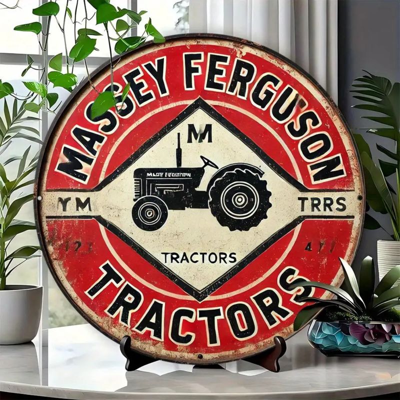Vintage Massey Ferguson Tracto - Farming Agriculture Logo のレビューと価格