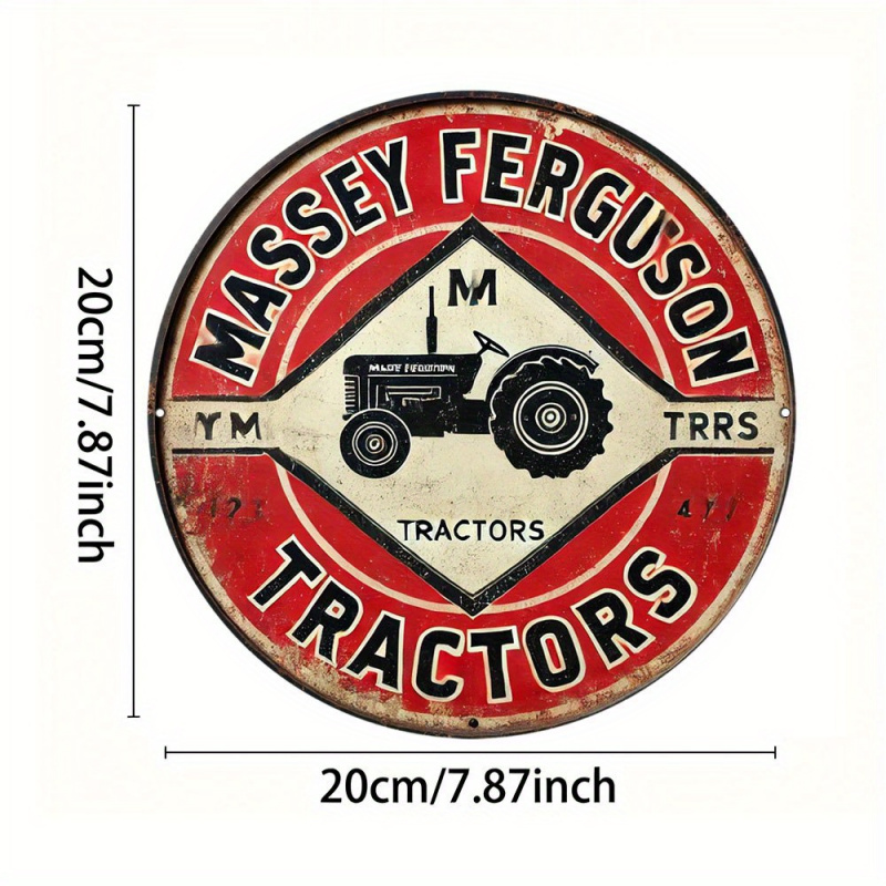 Vintage Massey Ferguson Tracto - Farming Agriculture Logo のレビューと価格