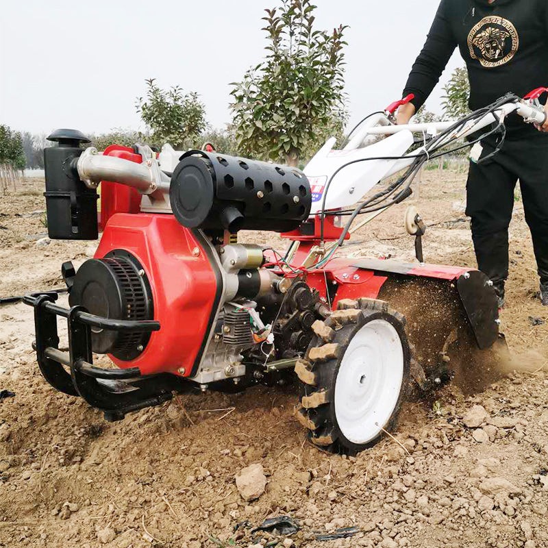 Rotary Tiller Walking Farm Tra - Farming Agriculture Machine のレビューと価格
