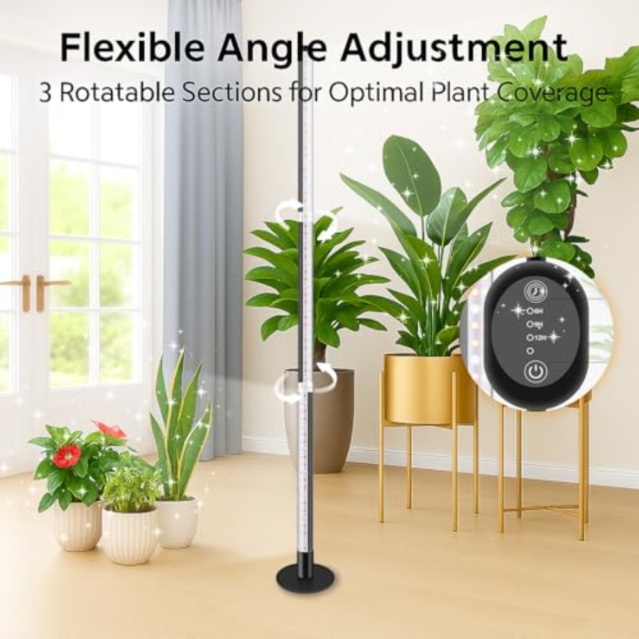 Standing Grow Light with 3 Lig - Agriculture Vertical Farming のレビューと価格