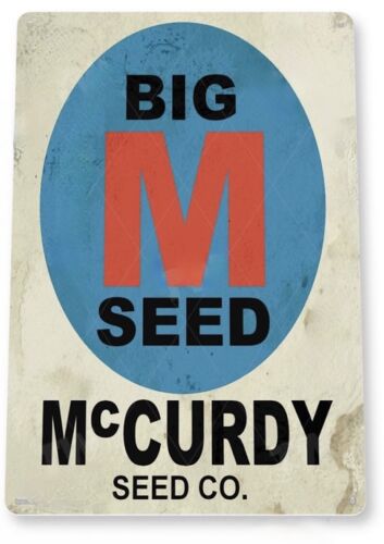 BIG M McCURDY SEED COMPANY TIN - Farming Agriculture Company のレビューと価格