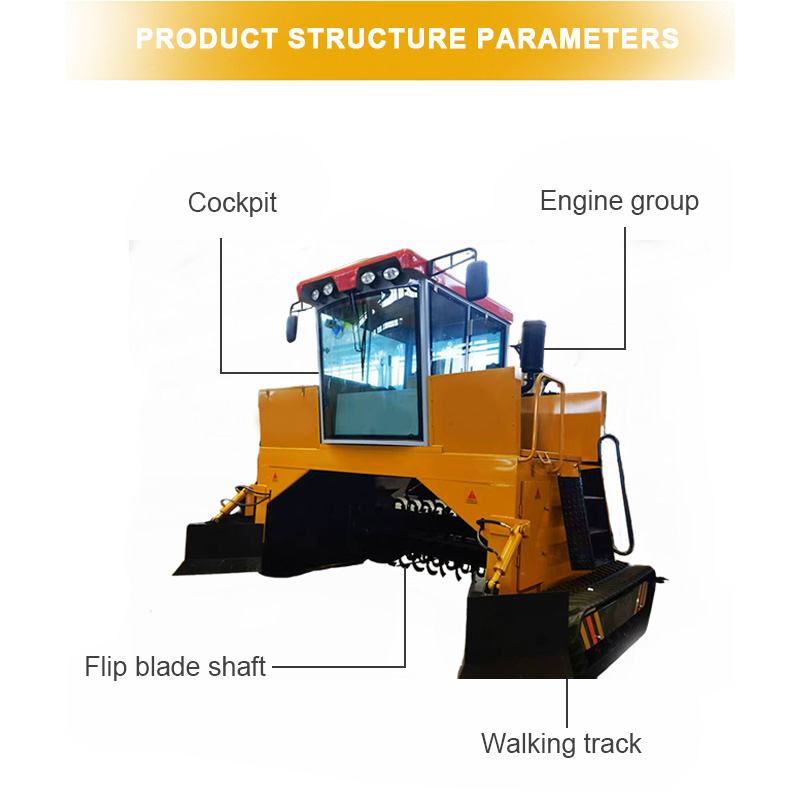 Large Capacity Agriculture Mob - Compost Turner Machine のレビューと価格