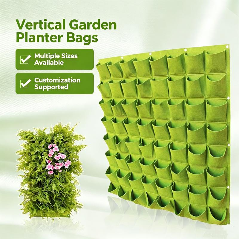🌟Wall Hanging Pockets Planting - Agriculture Vertical Farming のレビューと価格