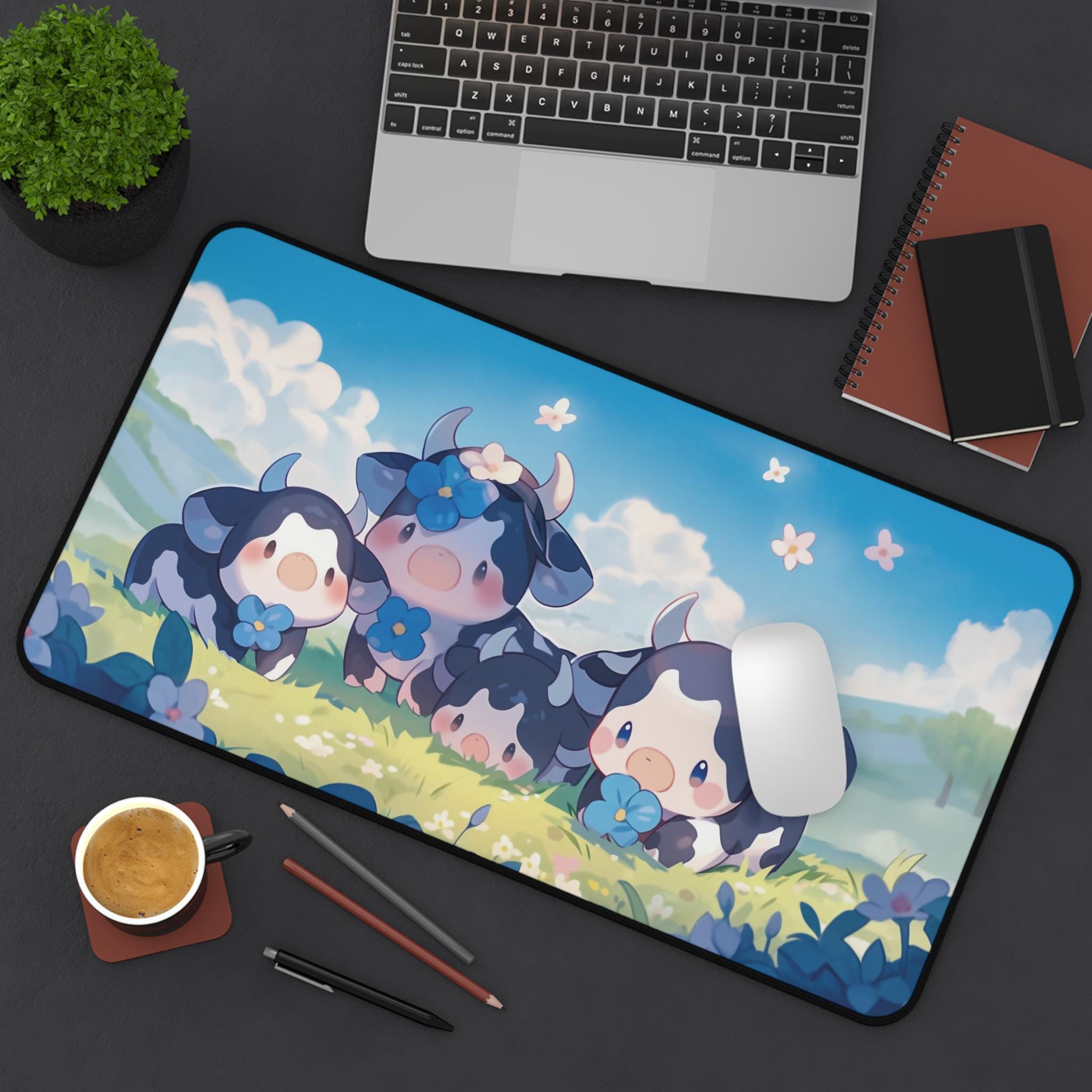 Cute Cow Table Pad, Cute Cow P - Cow Mat Rubber のレビューと価格