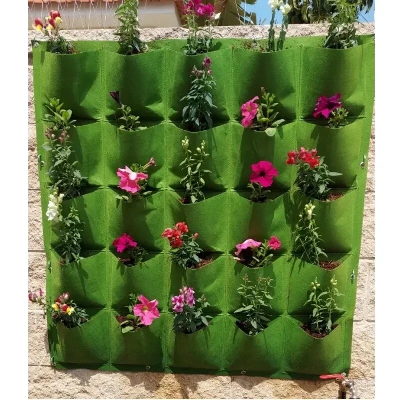 NEW Wall Hanging Pockets Plant - Agriculture Vertical Farming のレビューと価格