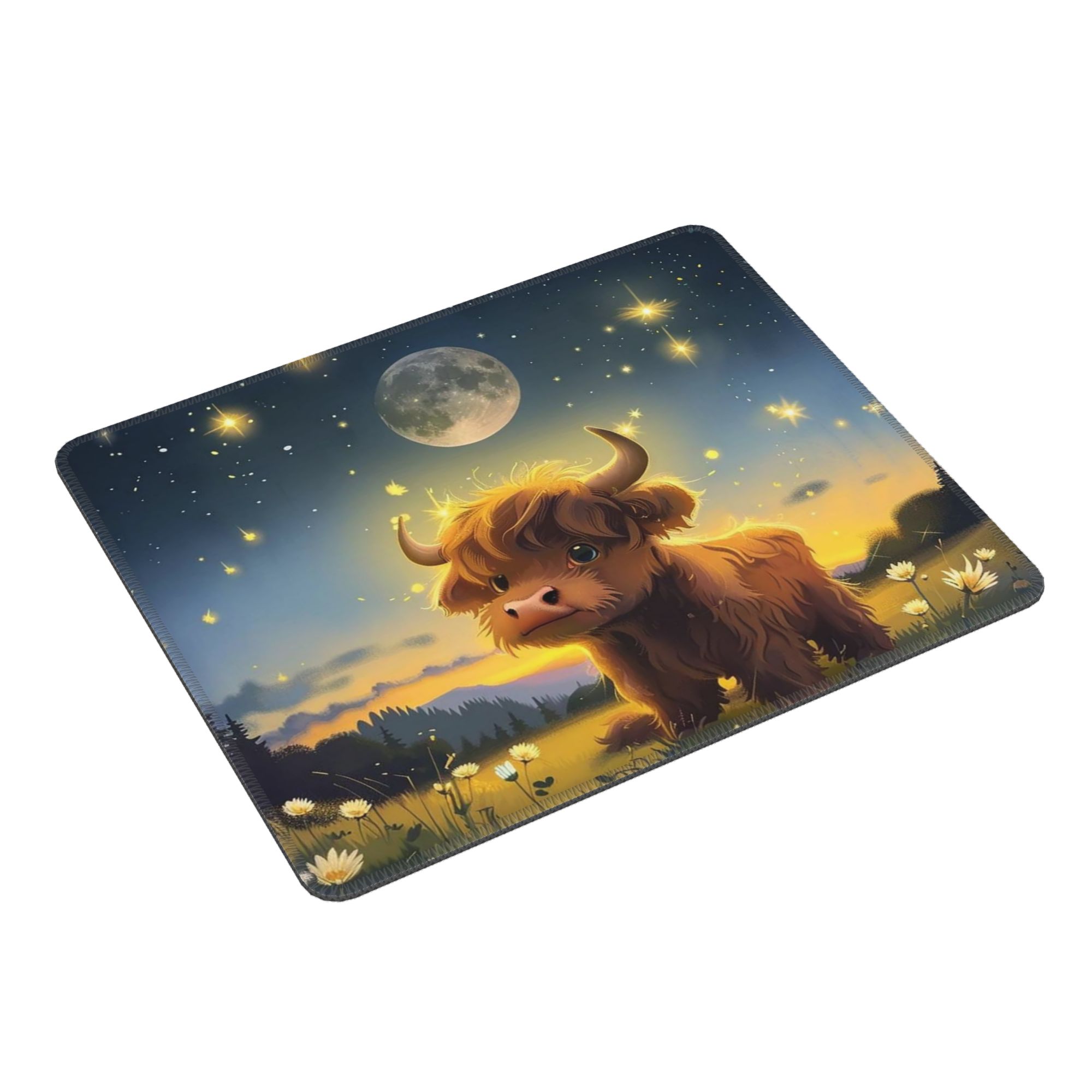Highland Cow In Magical Forest - Cow Mat Rubber のレビューと価格