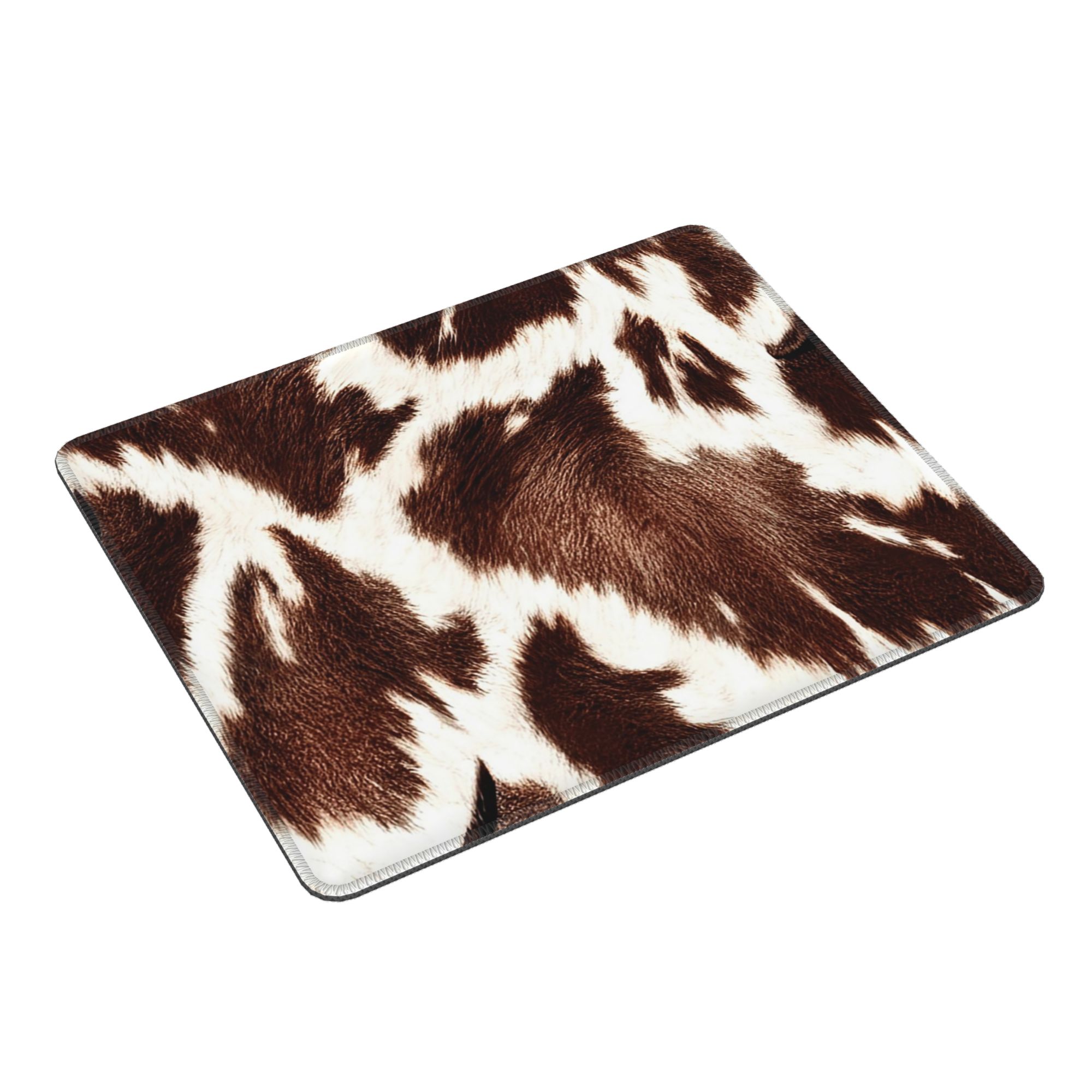 Cow Skin Pattern Mouse Pad Com - Cow Mat Rubber のレビューと価格
