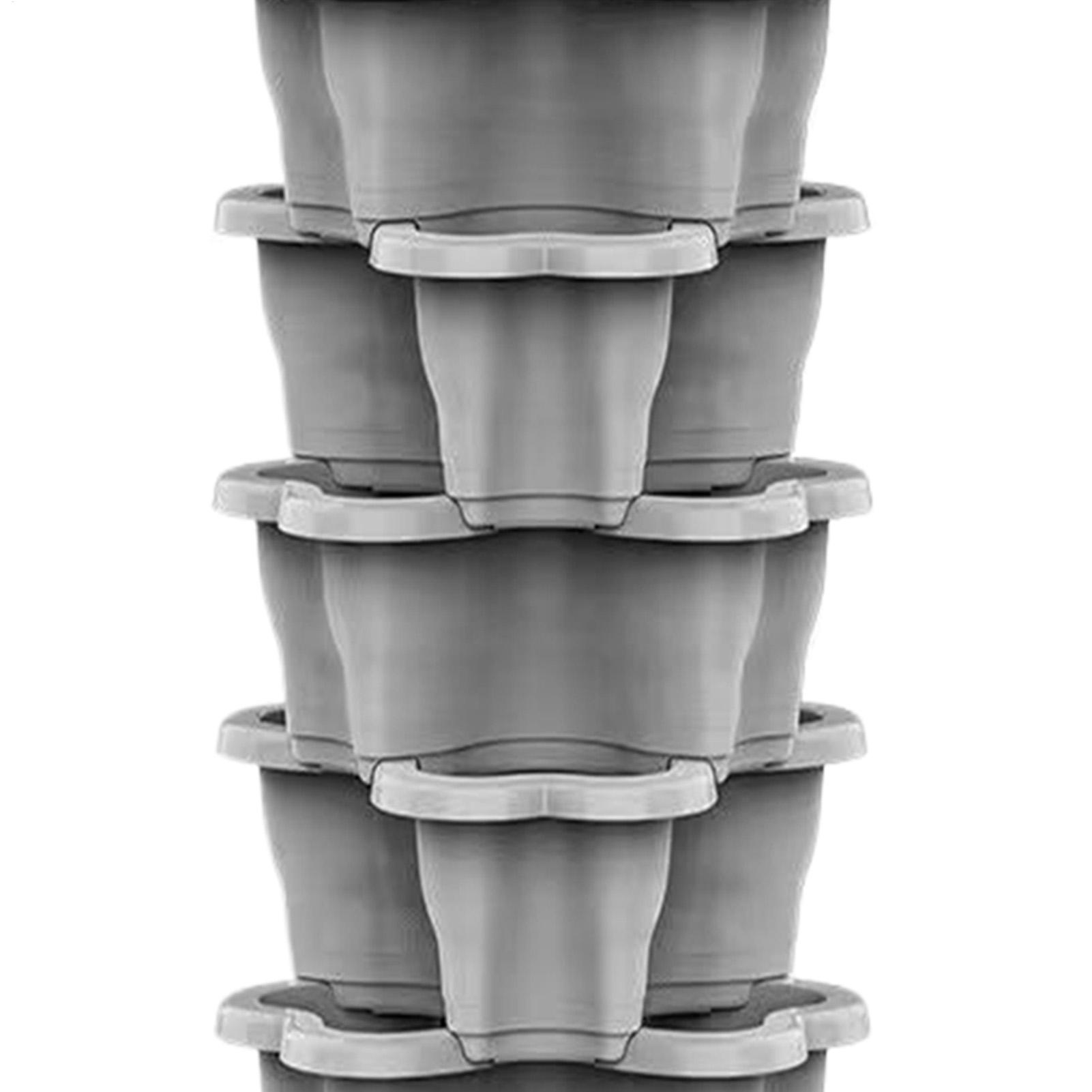 6-Tier Plastic Stackable Verti - Agriculture Vertical Farming のレビューと価格