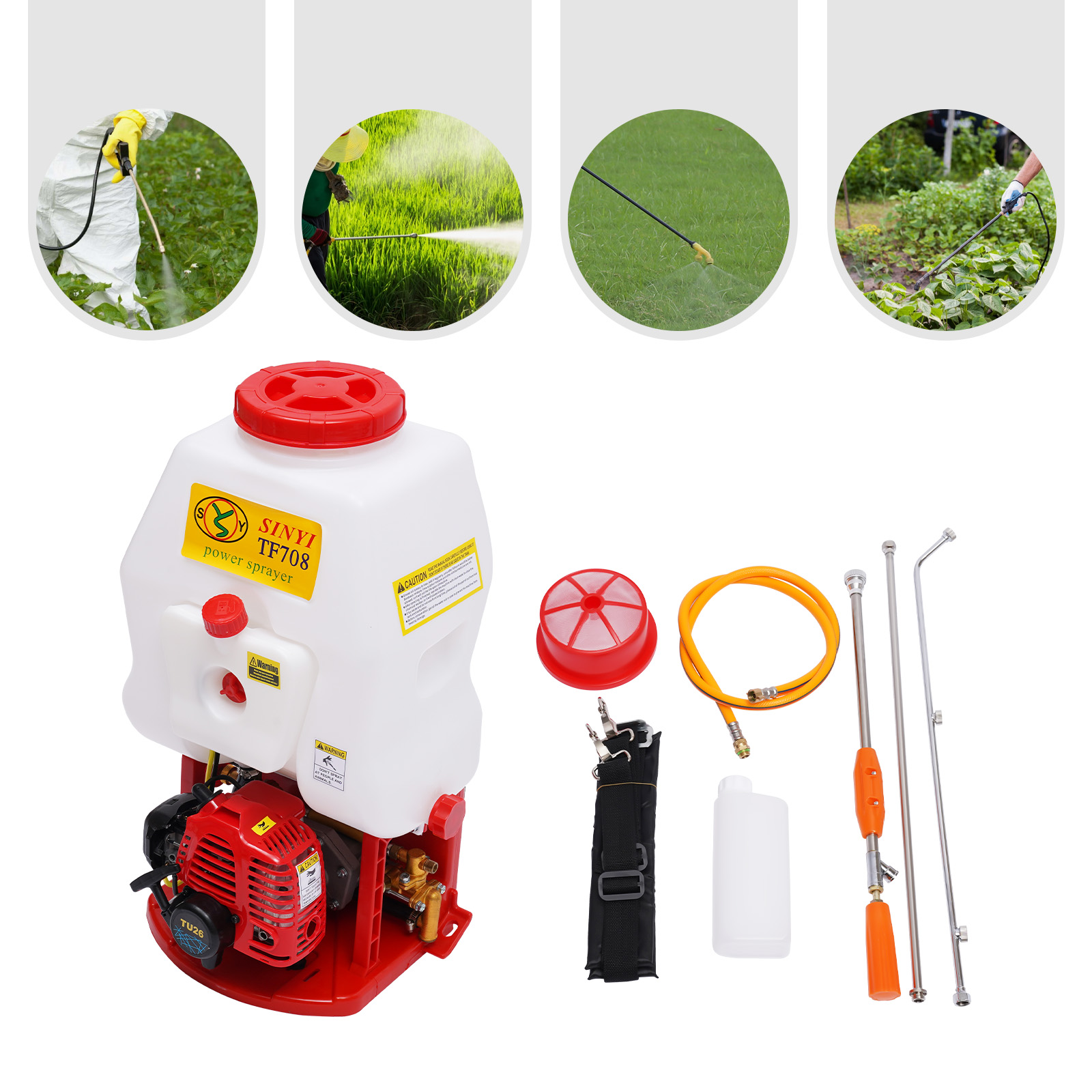 Backpack Power Sprayer 25.4cc  - Crop Sprayer Backpack のレビューと価格
