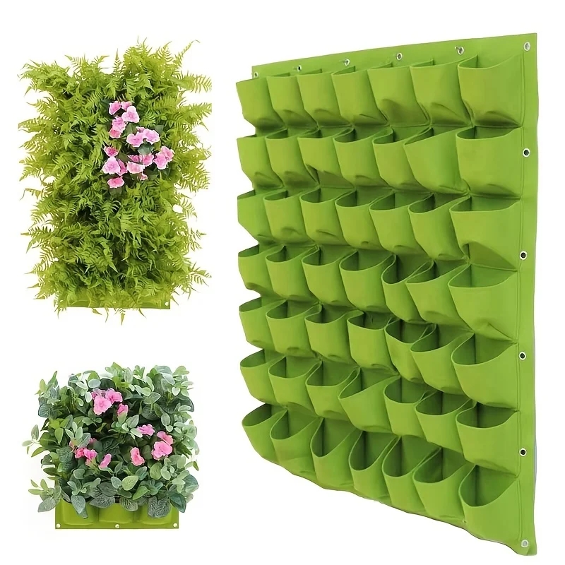 NEW Wall Hanging Pockets Plant - Agriculture Vertical Farming のレビューと価格