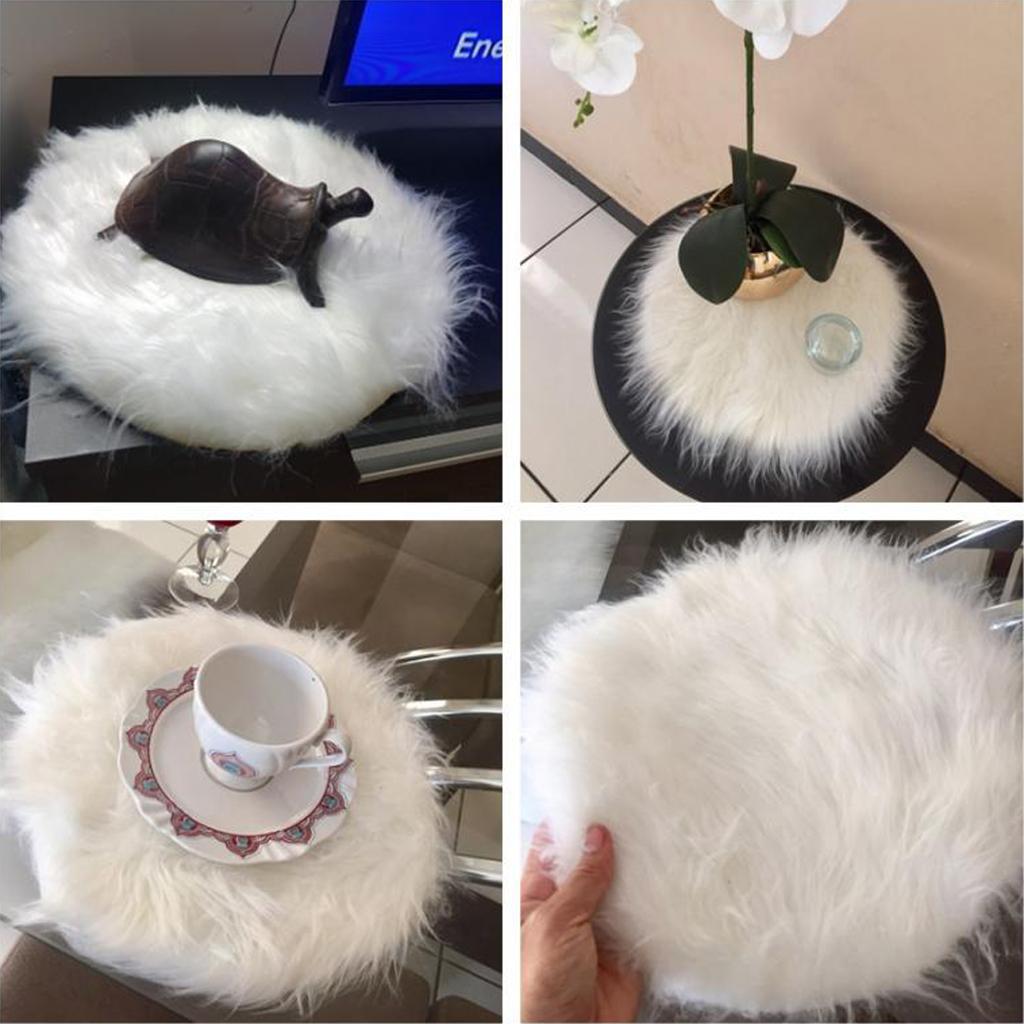 Luxury Faux Fur Sheepskin Rug, - Cow Mat Rubber のレビューと価格
